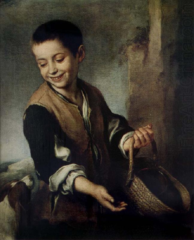 Boy with A Dog, Bartolome Esteban Murillo